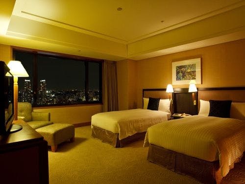 横浜ベイホテル東急の部屋～デラックスツインシティビュー喫煙