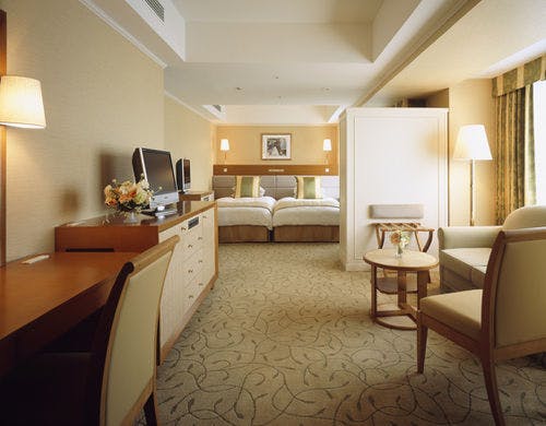 ホテルオークラ京都の部屋～コーナーデラックスツインルーム　/禁煙　53平米
