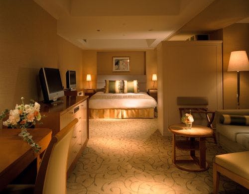 ホテルオークラ京都の部屋～コーナーデラックスダブル 禁煙　53平米