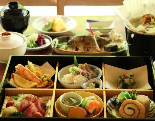 ホテルオークラ京都の川床料理