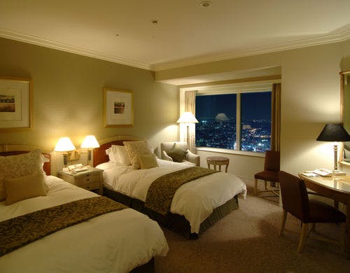 横浜ロイヤルパークホテルの部屋～レギュラーフロア　コンフォートツイン　シティビュー