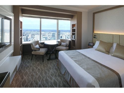 横浜ロイヤルパークホテルの部屋～スカイリゾート　アトリエコンフォートダブル　シティビュー