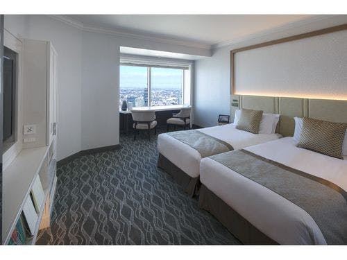 横浜ロイヤルパークホテルの部屋～スカイリゾート　アトリエコンフォートツイン　シティビュー