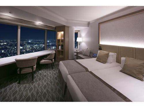 横浜ロイヤルパークホテルの部屋～スカイリゾート　アトリエコーナーツイン　シティビュー