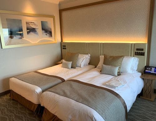 横浜ロイヤルパークホテルの部屋～スカイリゾート　アトリエコンフォートツインベイブリッジビュー