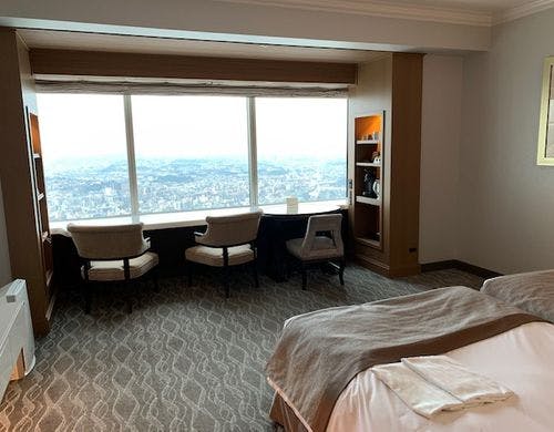 横浜ロイヤルパークホテルの部屋～スカイリゾート　アトリエデラックスツイン　シティビュー
