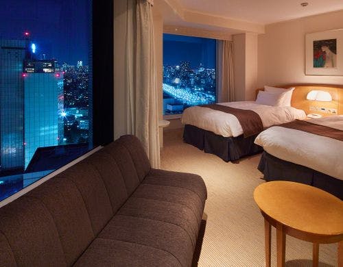 品川プリンスホテルの部屋～メインタワー コーナーツインルーム（19～27階）禁煙