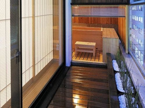 お茶の水ホテル昇龍館の部屋～【喫煙可】檜造り露天風呂付モダン和室10畳38平米