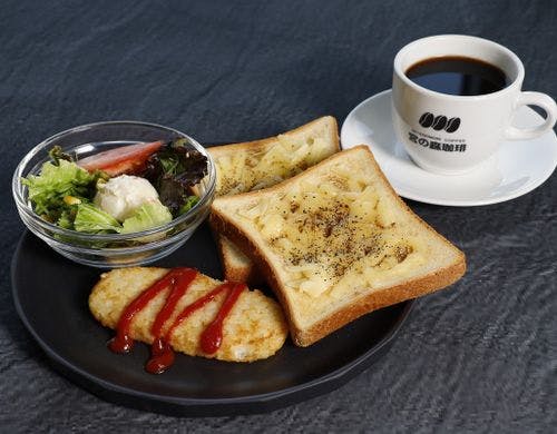 札幌プリンスホテルのカフェ朝食 モーニングセット