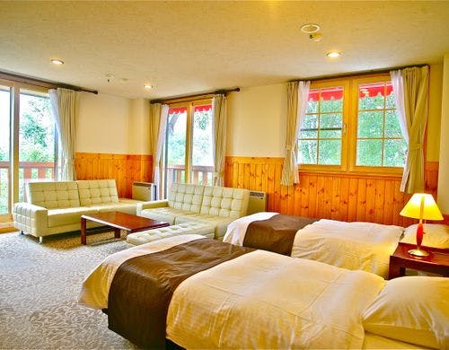 温泉山岳ホテル　アンデルマットの部屋～アルペンスィート　ペット不可