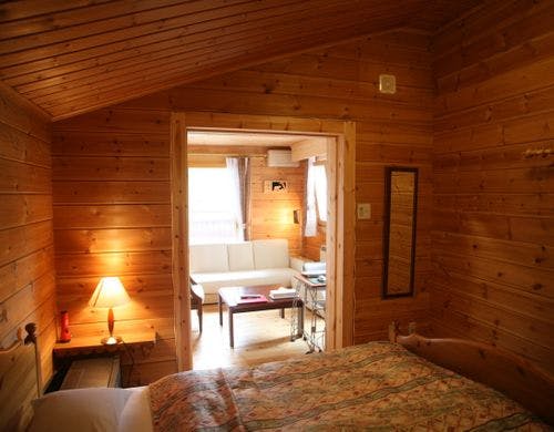 温泉山岳ホテル　アンデルマットの部屋～ログスィート　ペット可