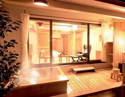 松島温泉　元湯　ホテル海風土の部屋～露天風呂付和室【ローベット】（禁煙）
