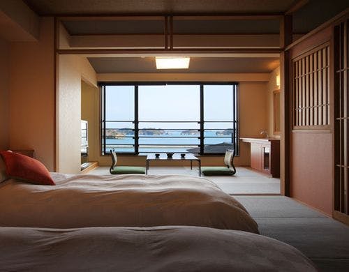 松島温泉　元湯　ホテル海風土の部屋～一般客室【ローベット】（禁煙）
