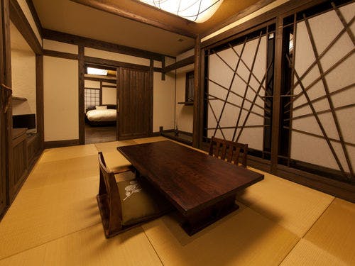 九州山河料理　極楽温泉　匠の宿の部屋～スイートルーム「やよい」（専用風呂付）