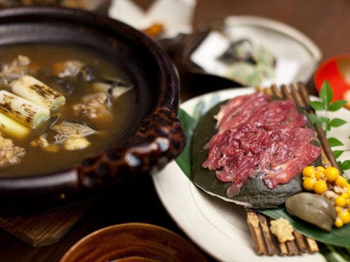 九州山河料理　極楽温泉　匠の宿の九州山河料理すっぽんフルコース会席