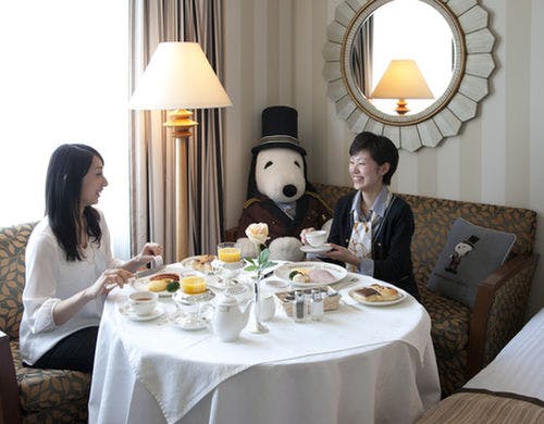 帝国ホテル 大阪の特製「すぬーパン」付きスヌーピー・スペシャルブレックファスト
