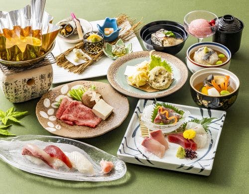 呉阪急ホテルの日本料理「音戸」 季節の会席　2024年5月，6月