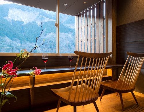 和の宿　ホテル祖谷温泉の部屋～露天風呂付客室～ふたりじめ～森のプライベートテラス