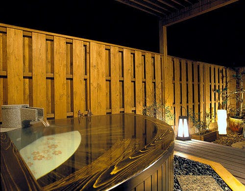 燦美の宿 旅館かわなの部屋～【露天風呂付客室】　大正心　テラスのみ喫煙可能