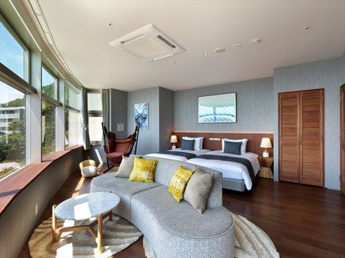 葉山　うみのホテルの部屋～Sunset Luxury/サンセットラグジュアリー（海側）