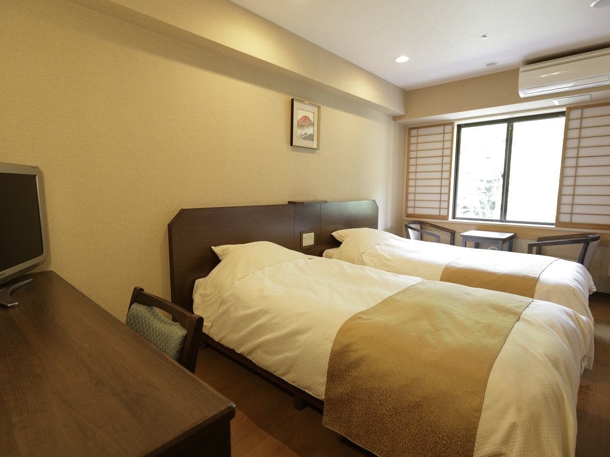 洋室ツイン 22平米(禁煙/バスなし)