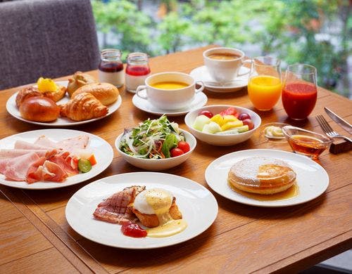 グランド ハイアット 福岡の朝食の一例