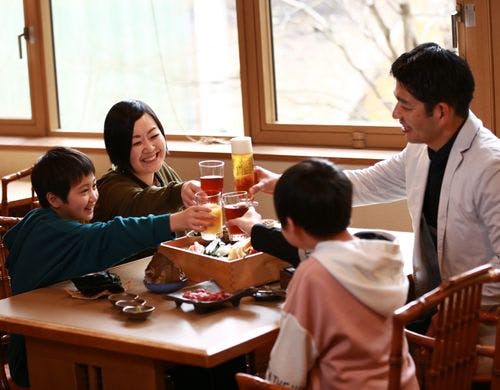 ホテルアソシア高山リゾートの手巻き寿司御膳（3月～6月）