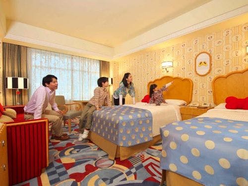 ディズニーアンバサダー（R）ホテルの部屋～アンバサダーフロア　ミニーマウスルーム