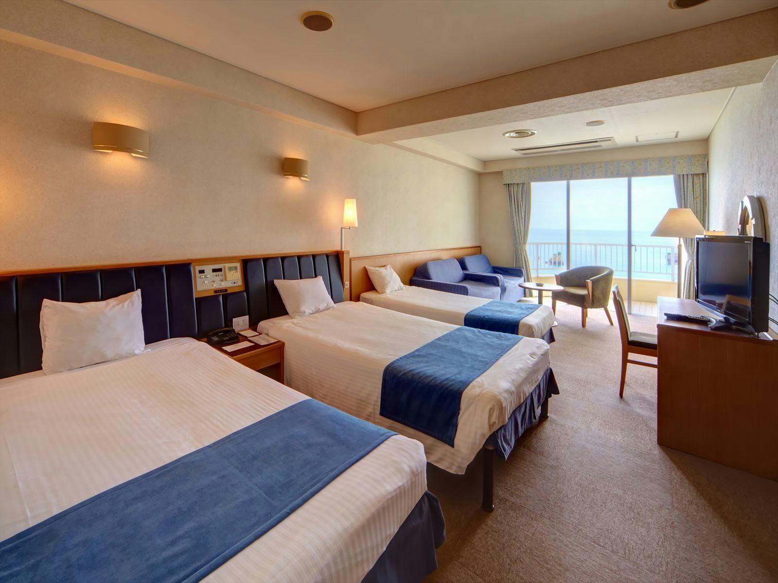 【本館】オーシャンビュー洋室(喫煙室)1名~3名