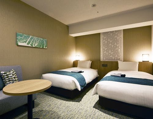 ホテルインターゲート広島の部屋～部屋指定無しツインルーム【喫煙】24平米