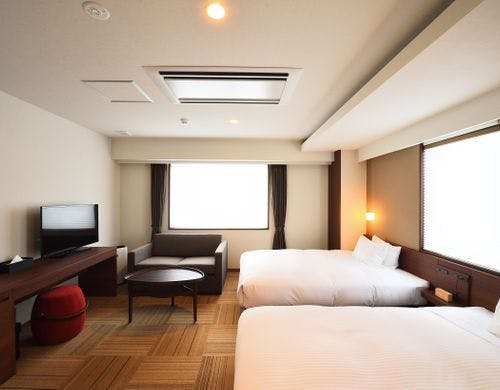ホテルムニン富良野（Hotel Munin Furano）の部屋～プレミアムツイン（30平米）