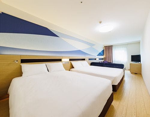 ホテルドリームゲート舞浜の部屋～ファミリー5（2名利用）ベッド2台