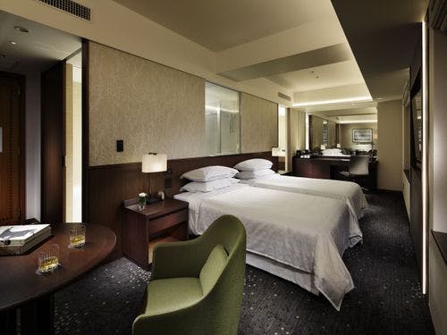 横浜ベイシェラトン ホテル＆タワーズの部屋～シェラトンクラブ・デラックスツイン　46平米（24-27階）