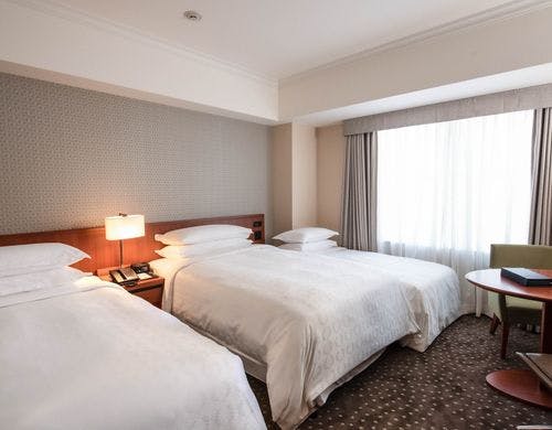 横浜ベイシェラトン ホテル＆タワーズの部屋～スタンダード・ツイン 34平米　（10-19階）