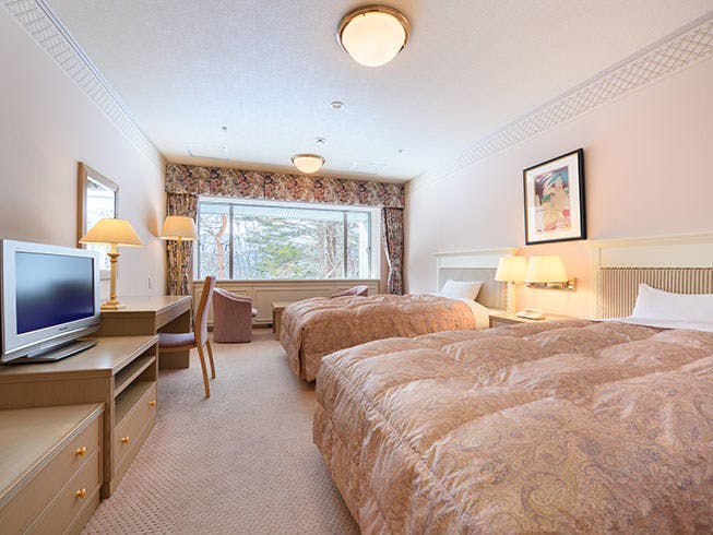 【五色の森】スタンダードツイン(禁煙)36平米・1F