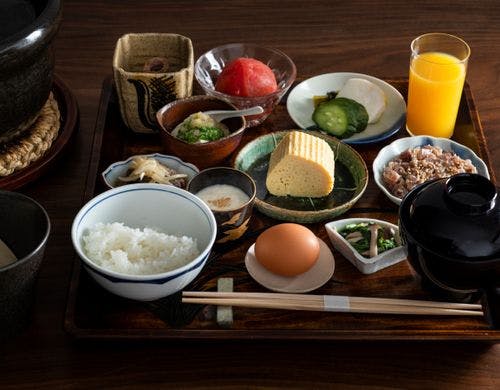 富士屋旅館の朝食
