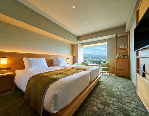富士山三島東急ホテルの部屋～スーペリアツイン＿ミドルフロア（6～9階・富士山ビュー）