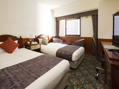 プレミアホテル-CABIN-旭川の部屋～喫煙ツイン　100cmベッド×2台～19平米