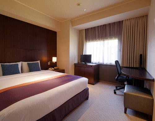 ホテルメトロポリタン　エドモントの部屋～本館ダブル　20平米　160cm幅ベッド