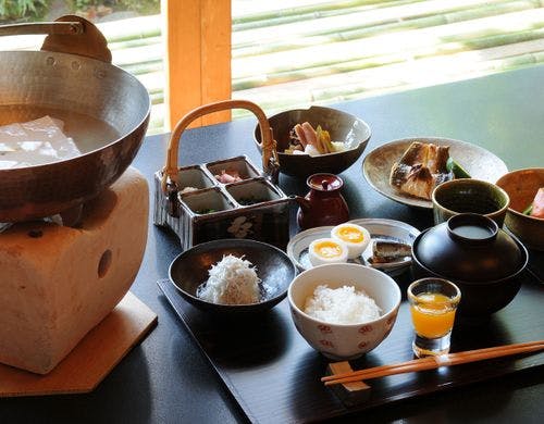石葉の身体に優しい、日本の伝統的な食事。