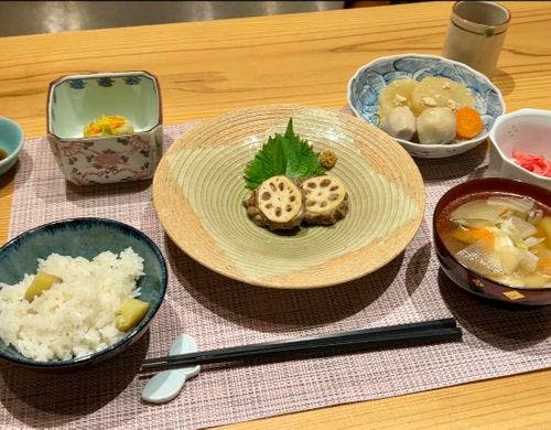 平泉倶楽部～FARM&RESORT～のご夕食（郷土料理作り）