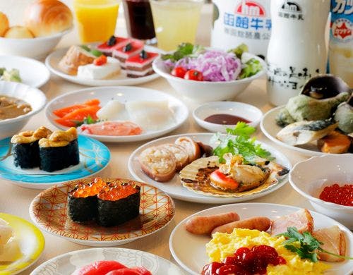 JRイン函館の朝食ビュッフェ