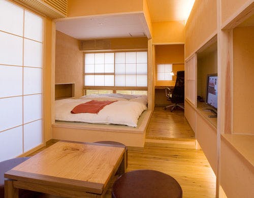 Onsen Ryokan 山喜の部屋～書斎のあるお部屋「橙（だいだい）」