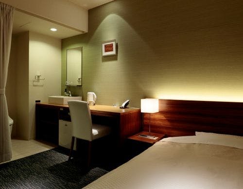 カンデオホテルズ菊陽熊本空港（CANDEO HOTELS）の部屋～アウトバス16平米（禁煙）男性専用　風呂無し・大浴場利用
