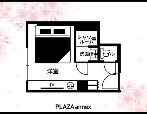 PLAZA annexの部屋～【禁煙】ワイドキングベッドルーム※