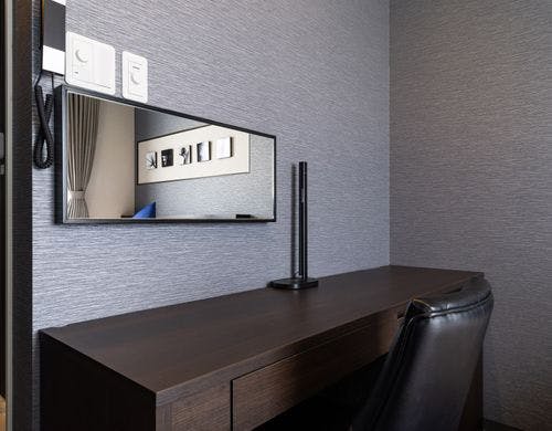 五井グランドホテルの部屋～西館デラックスシングル｜一括空調｜ベッド幅140cm