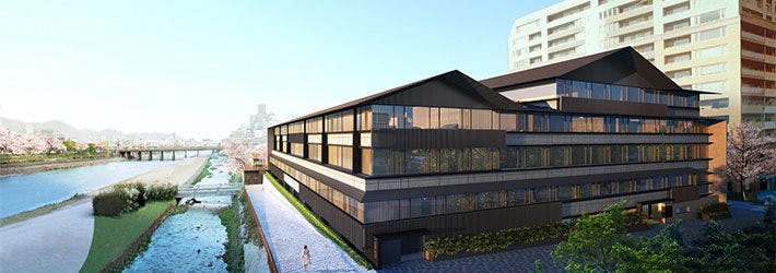 2017年4月29日 開業　ソラリア西鉄ホテル京都プレミア 三条鴨川（京都・三条）