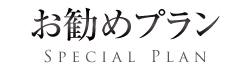 お勧めプラン