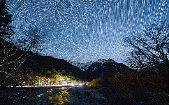 満天の星空